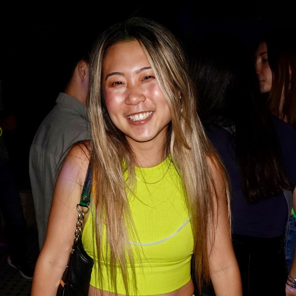 Cindy Hao, smiling